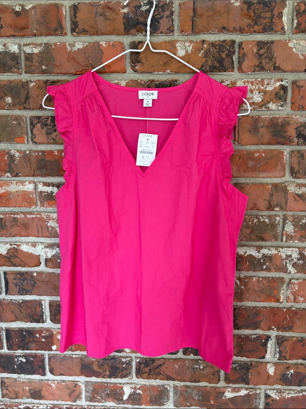 J crew top pink